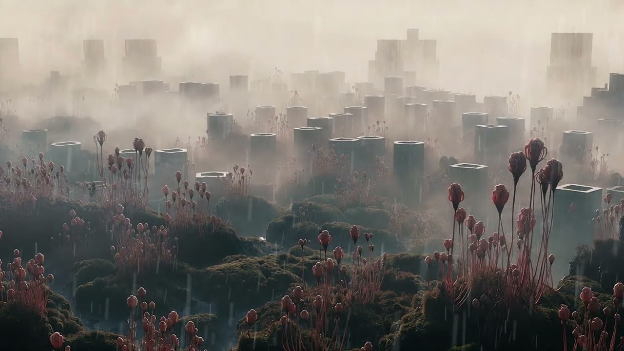 Ancient Alien Ruins — Rain Ambience for Deep Sleep (8H)