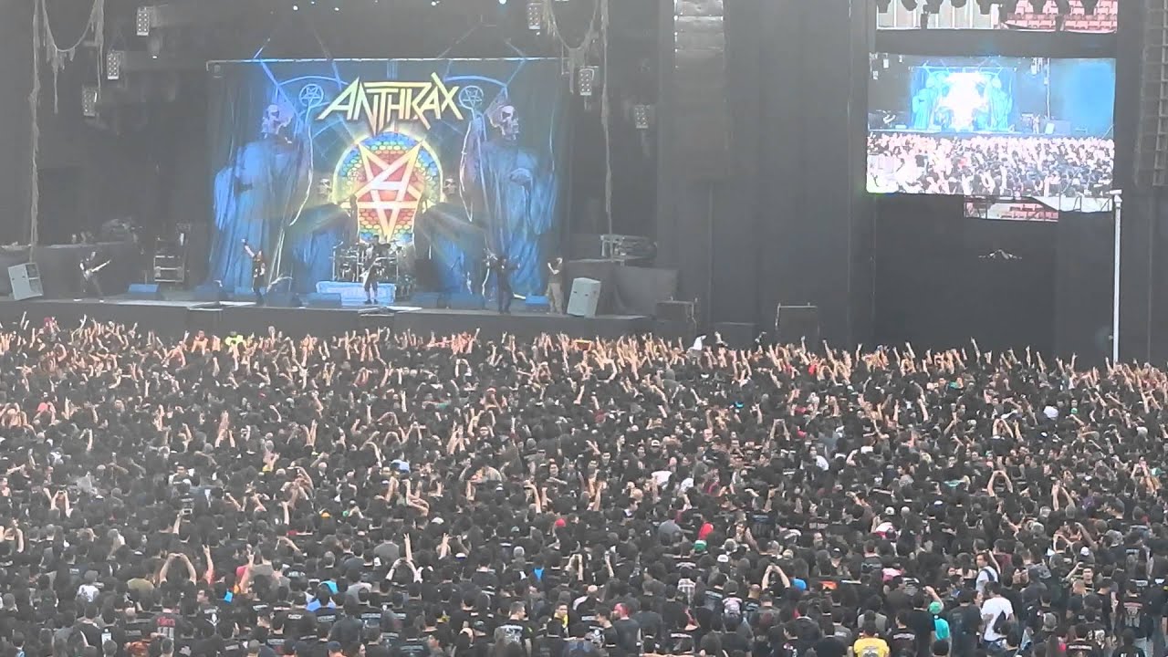Anthrax Caught In A Mosh Chile 2016 HD