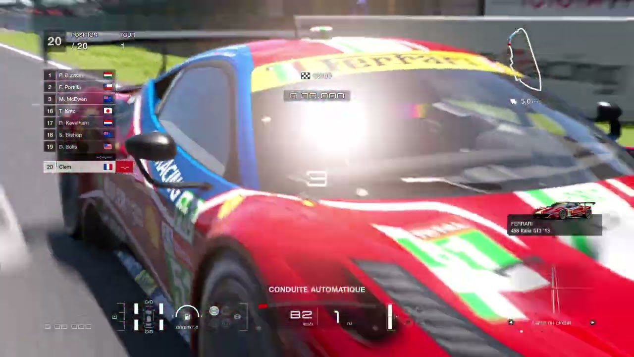 Le Mans GT7 ferrari gt3
