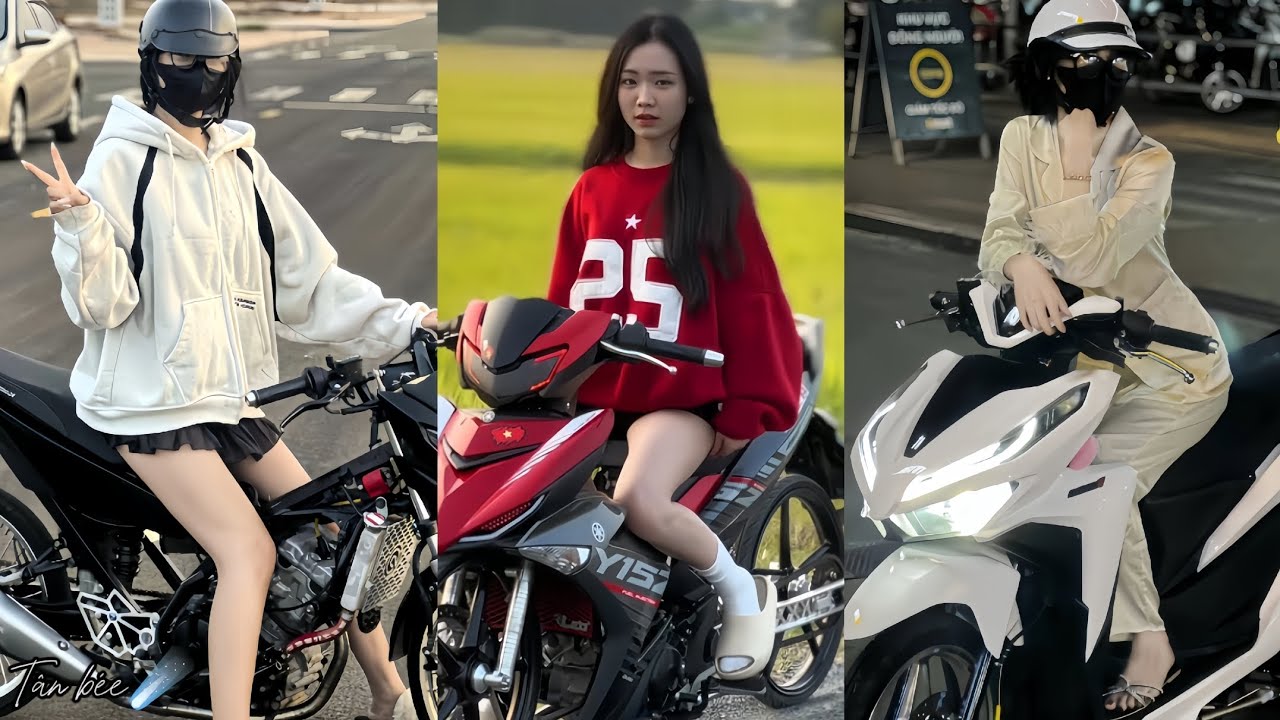 TikTok xe độ | TikTok xe độ gái xinh | TikTok | Y15ZR | Sirius độ | Wave độ | Vario độ | Satria độ |