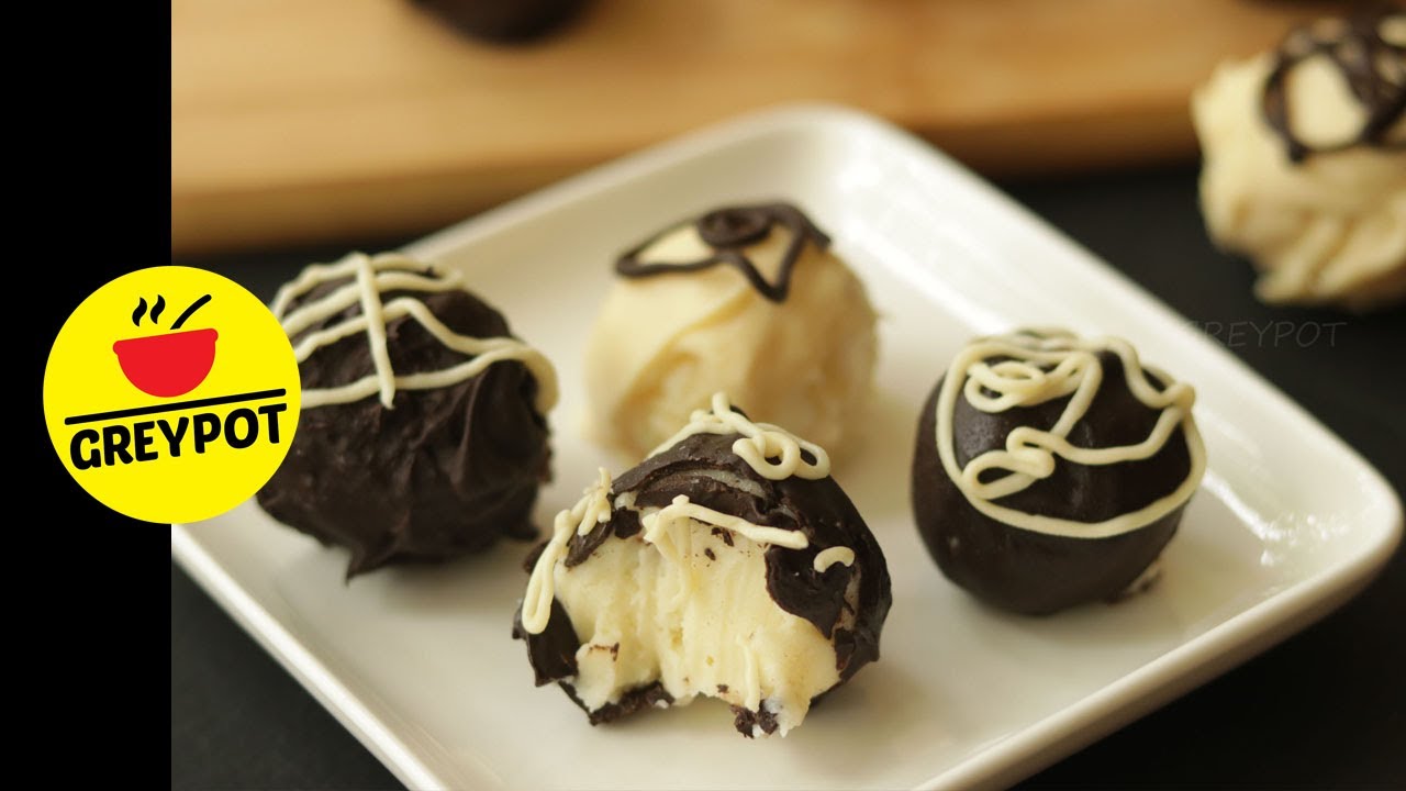 Cream Cheese Chocolate Balls | Cream Cheese Dessert | Cream Cheese Truffles