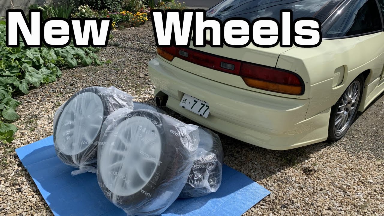 【180SX 放置車復活させるぜ】#39　初めての18インチ