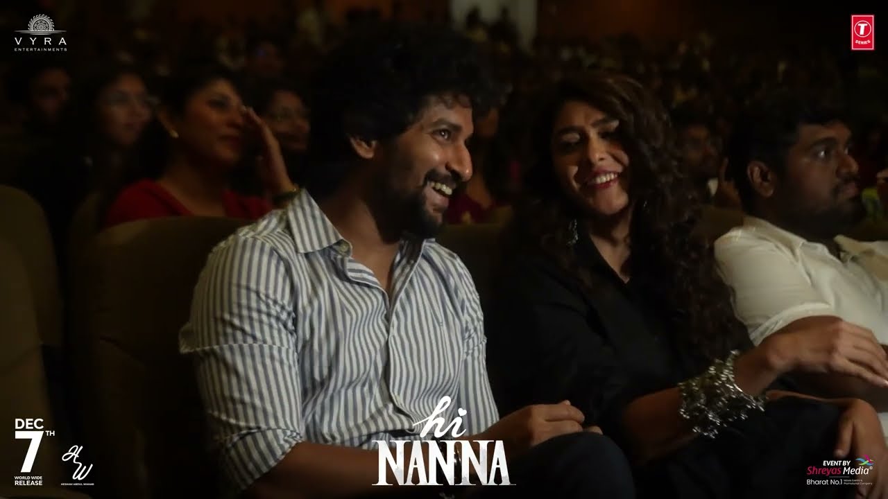 Ammaadi Song Launch Event Highlights | HI Nanna | NANI | Mrunal Thakur | Shreyas Media
