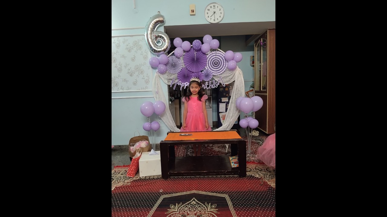 Shloka's Birthday Party ( (श्लोका को जन्मदिन की बहुत बधाई)