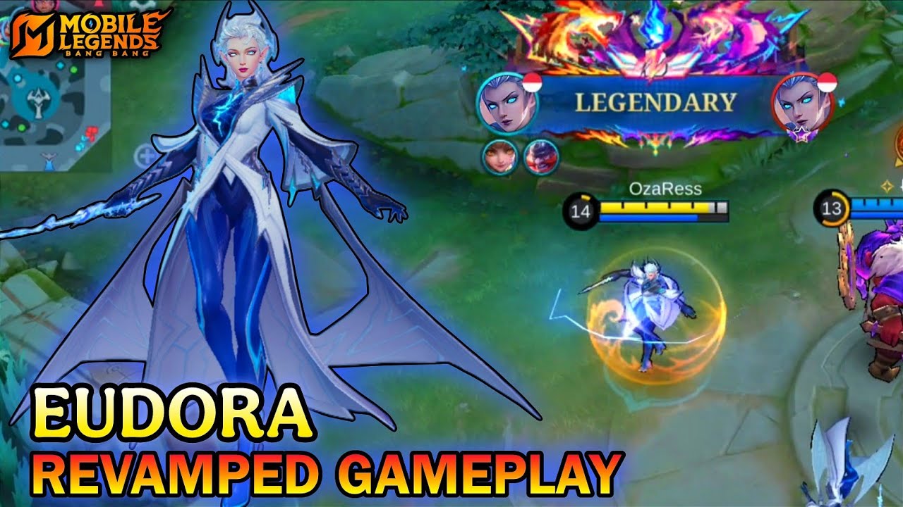 Revamped Eudora Gameplay - Mobile Legends Bang Bang 