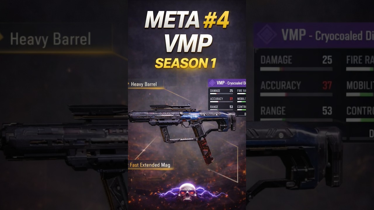 META #4 🔥 VMP is INSANE in CODM Season 1 