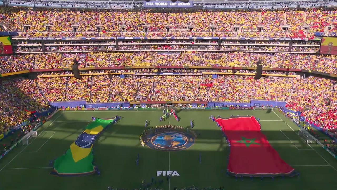 Brazil 1:1 Morocco | Full match World Cup 2026 | Tactical Camera