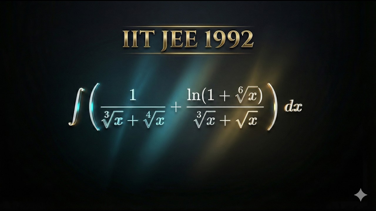 Messy 1992 JEE Integral