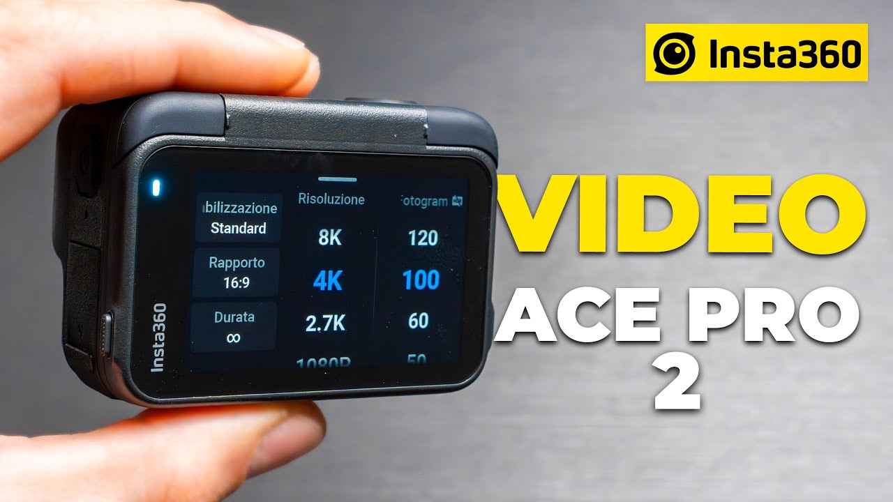 Come Usare la Insta360 Ace Pro 2 - Modalità video e foto