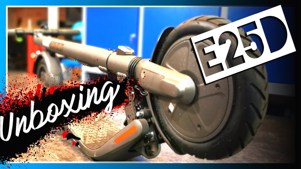 Ninebot E25D ⚡ DIESER ESCOOTER IST ECHT COOL ⚡ UNBOXING, Test, Anleitung, E22D, E25D, E45D, G30D