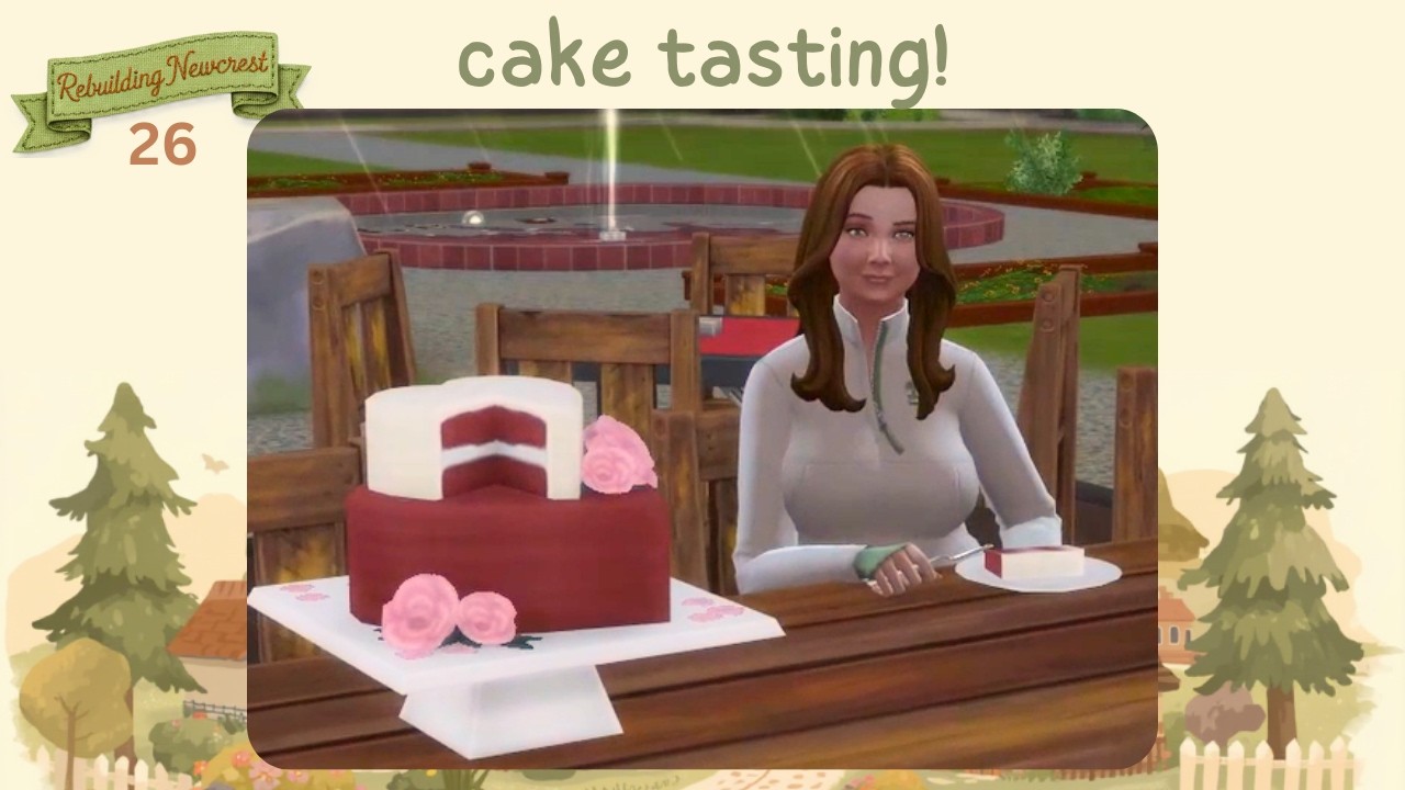 Pre-Wedding Traditions 🍰 Cake Tasting, Bowling & Tea - The Sims 4 Let's Play (ep.26)