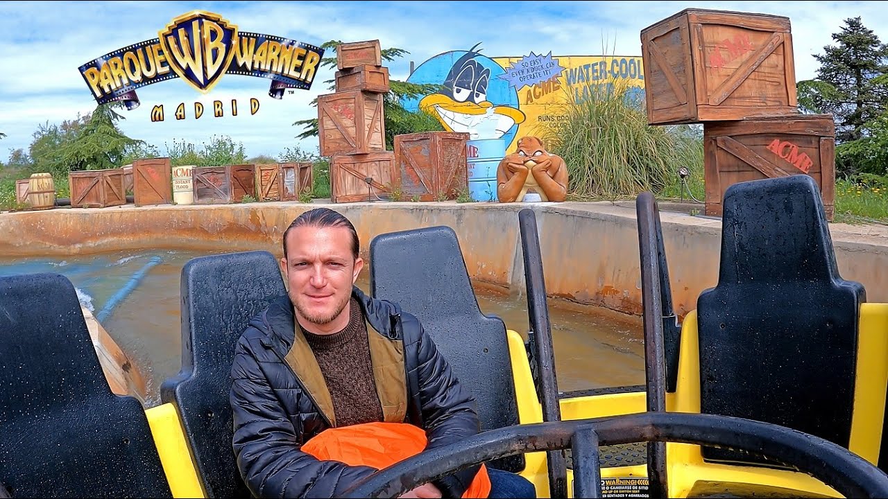 Rápidos ACME 🎢 OnRide (POV) | Parque Warner Madrid 2025