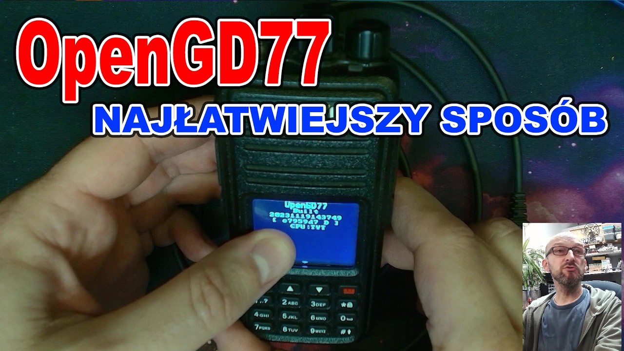 OpenGD77 w 2026 roku - nowy, lepszy sposób na zmianę firmware w radiotelefonach DMR