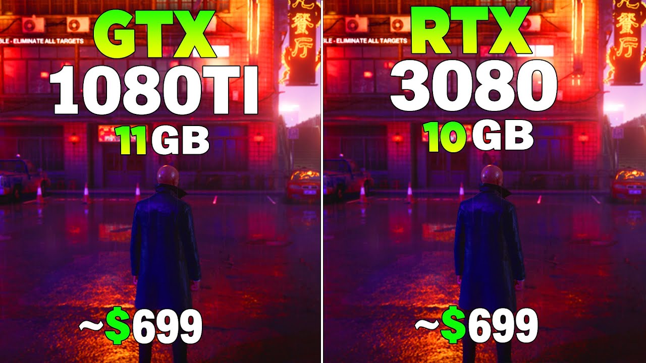 GTX 1080 Tİ vs RTX 3080 - Test in 8 Games