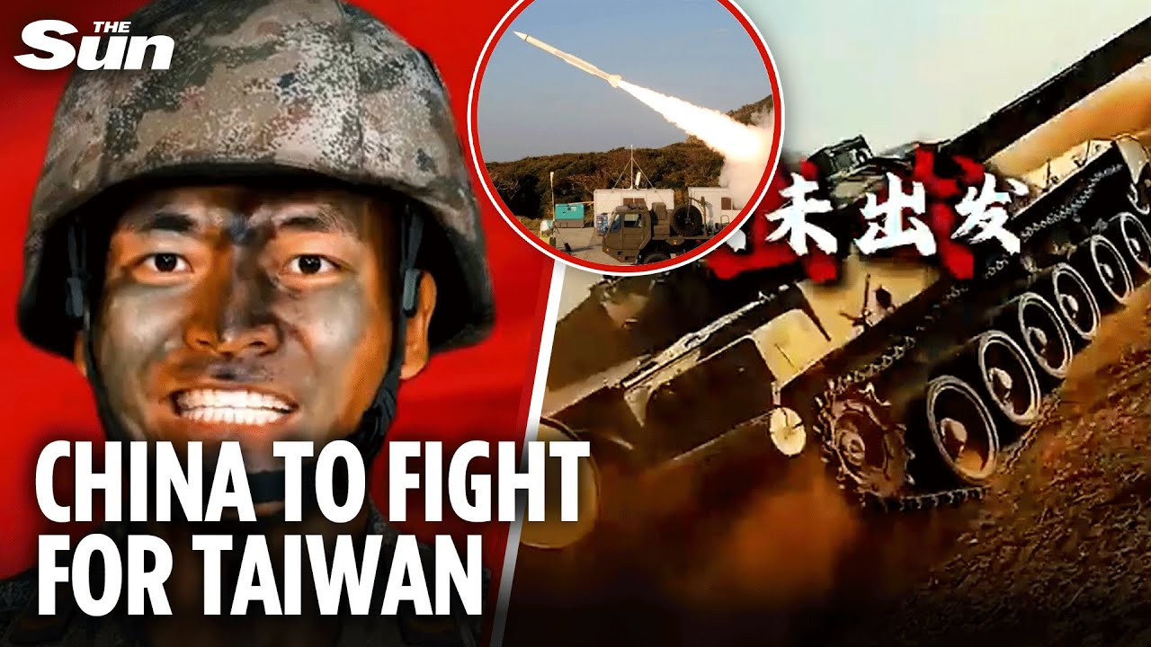 China warns Japan it&rsquo;s READY FOR WAR in explosive video as missile launchers moved near to Taiwan