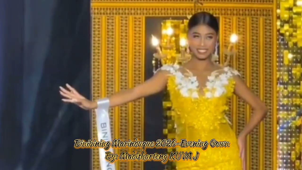 BINIBINING MARINDUQUE 2026 - EVENING GOWN 
