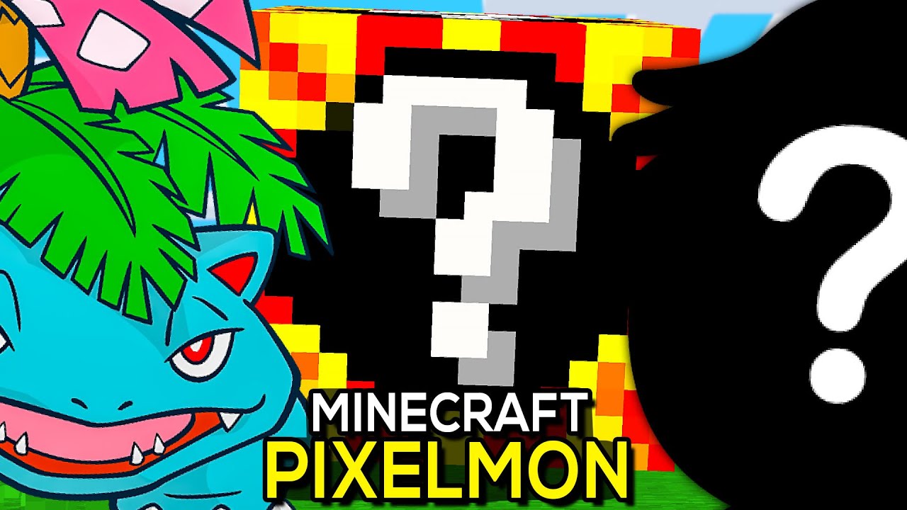 Takiej LEGENDY się nie spodziewałem... - MINECRAFT PIXELMON LUCKY BLOCK BATTLE z @Admiros