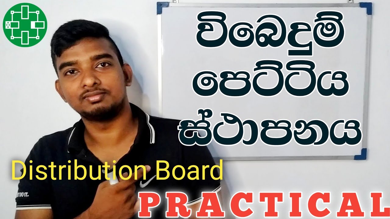 Single Phase Distribution Board Installation Complete Guide | Theory Practical Simulation | Sinhala