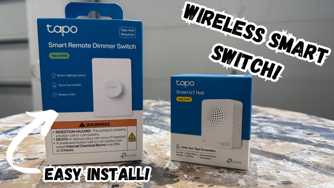 Make Any Wired Smart Switch A Wireless Smart Switch! | TP-Link Tapo Smart Button Install