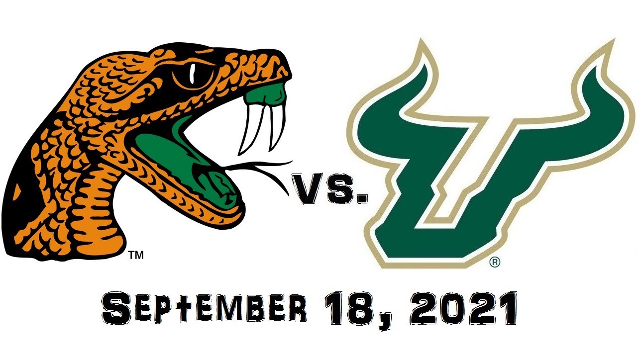 September 18, 2021 - FAMU Rattlers vs. South Florida Bulls Full Football Game
