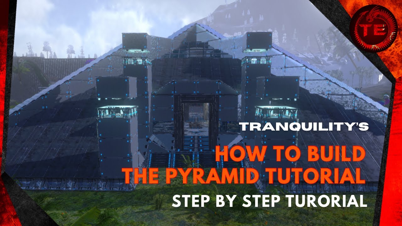 How To Build The Pyramid Base - Episode 3 | Ark Mobile Base Build | Step by Step Tutorial