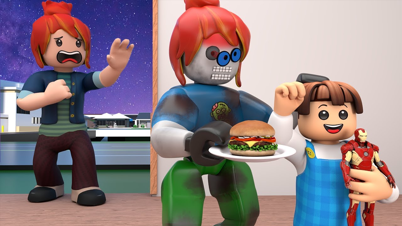 ROBLOX Brookhaven 🏡RP: GOOD Robot Stepmother vs BAD Mom | ROBLOX SUN