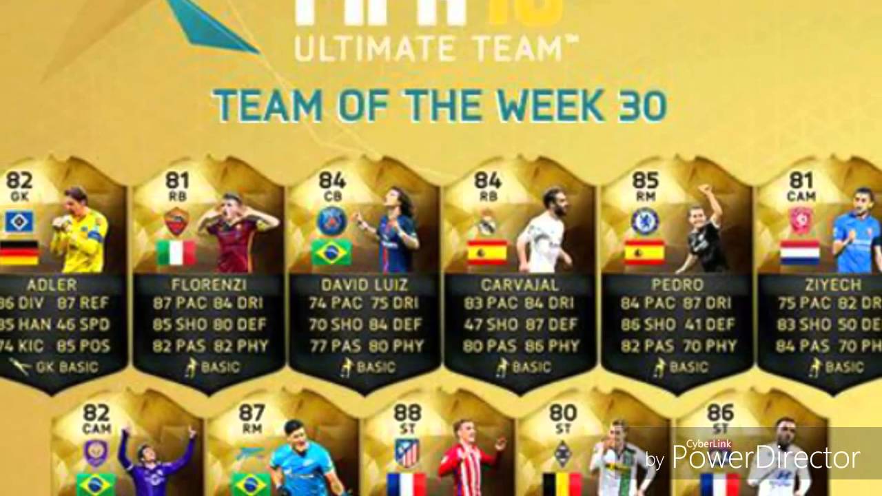 TOTW 30! INFORM FIFA 16 UT | IF HULK, PEDRO, GRIEZMANN...