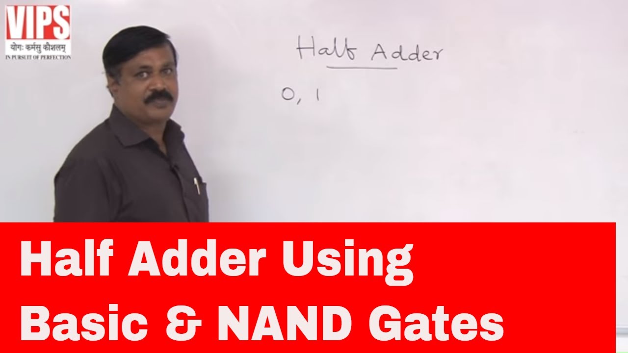 Half Adder ( Digital Electronics )