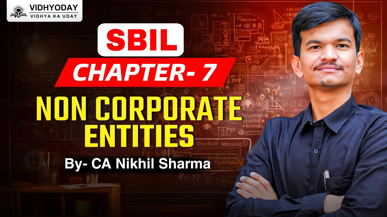 Chapter 7 I Non Corporate Entities I SBILL
