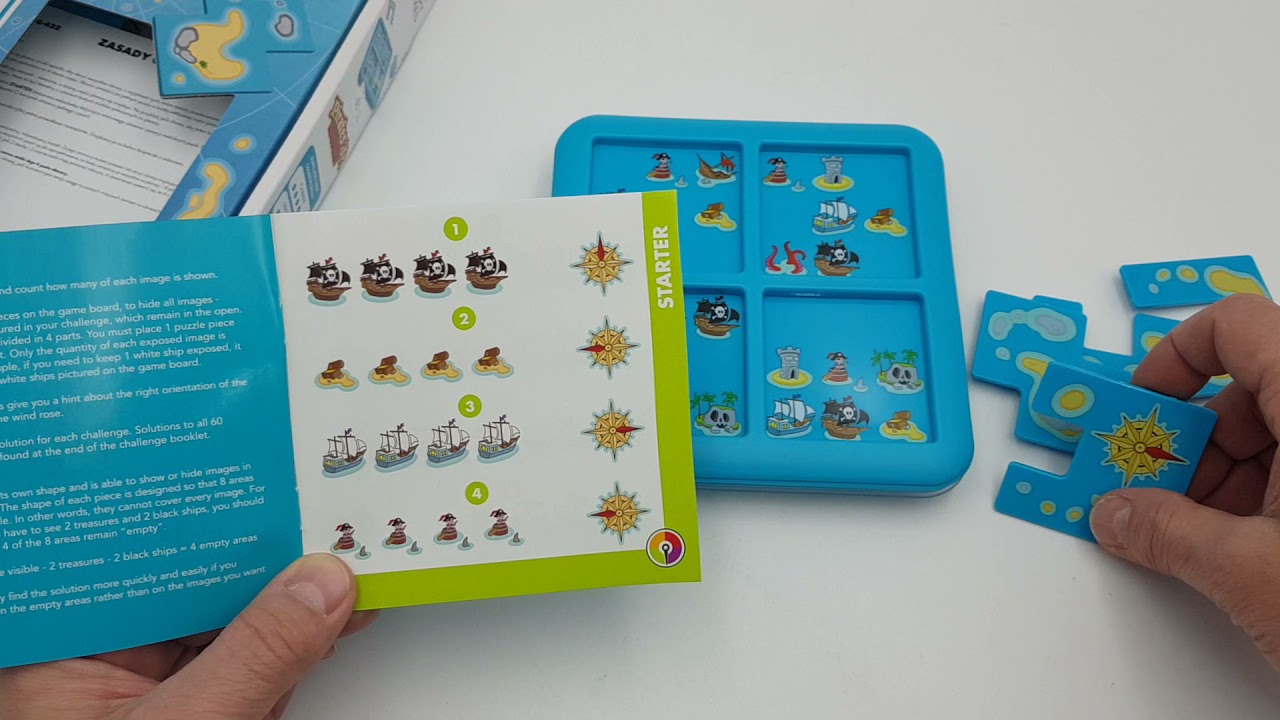 PIRACI - hide nad seek - smart game dla 1 gracza