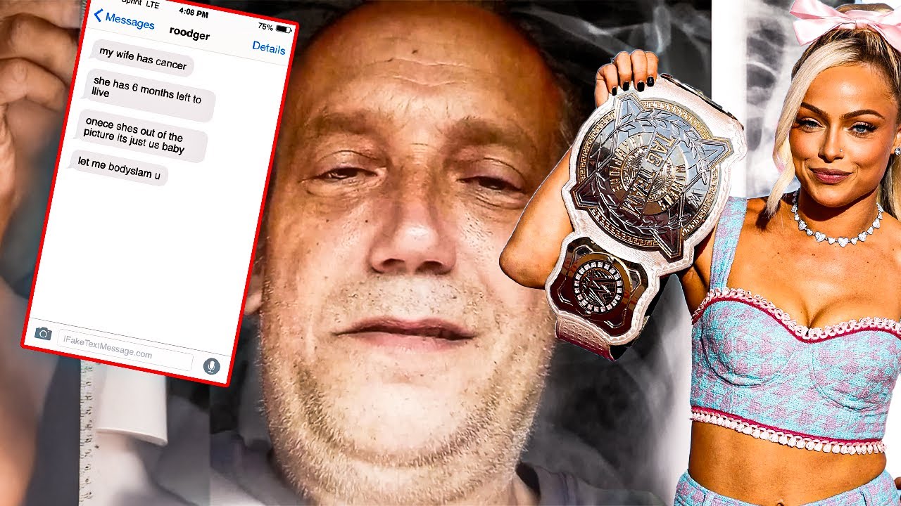 Man Trys Leaving His Wife With Cancer For WWE Diva At Wreslemainia...(He Has No Chin)