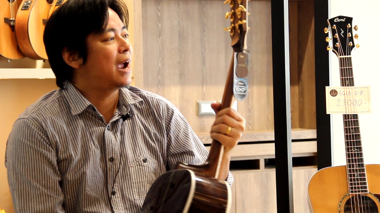 Cort D8 Torrefied Solid Sitka Spruce by AcousticThai.Net
