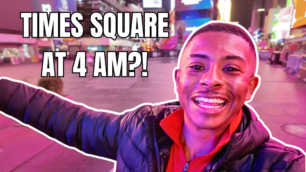 I Went to Times Square at 4 AM!