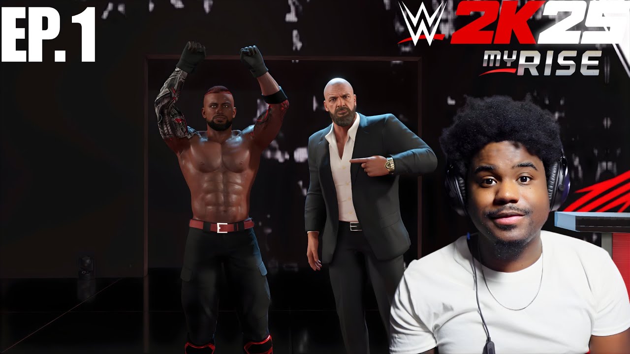 I Got Drafted #1 Overall To Monday Night Raw! | WWE 2K25 My Rise Ep.1