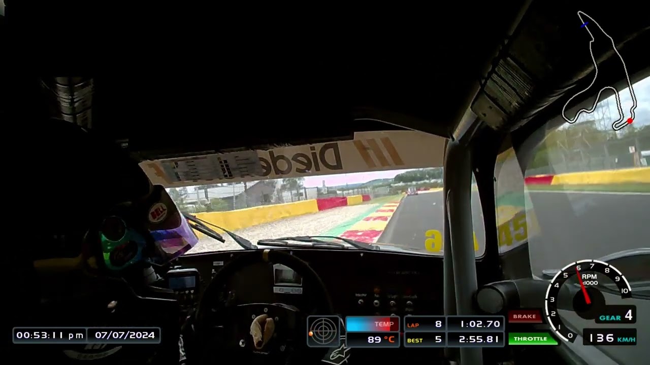 Onboard - Spa 25h Fun Cup 2024 - Julien Soenen 2.55.49