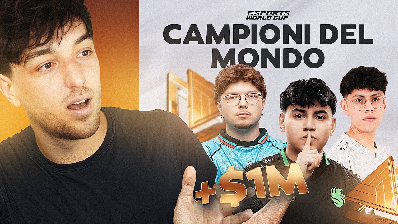 I NUOVI CAMPIONI DEL MONDO DI WARZONE [CINEMA] | FINALE EWC 1MLN$ RYHAD