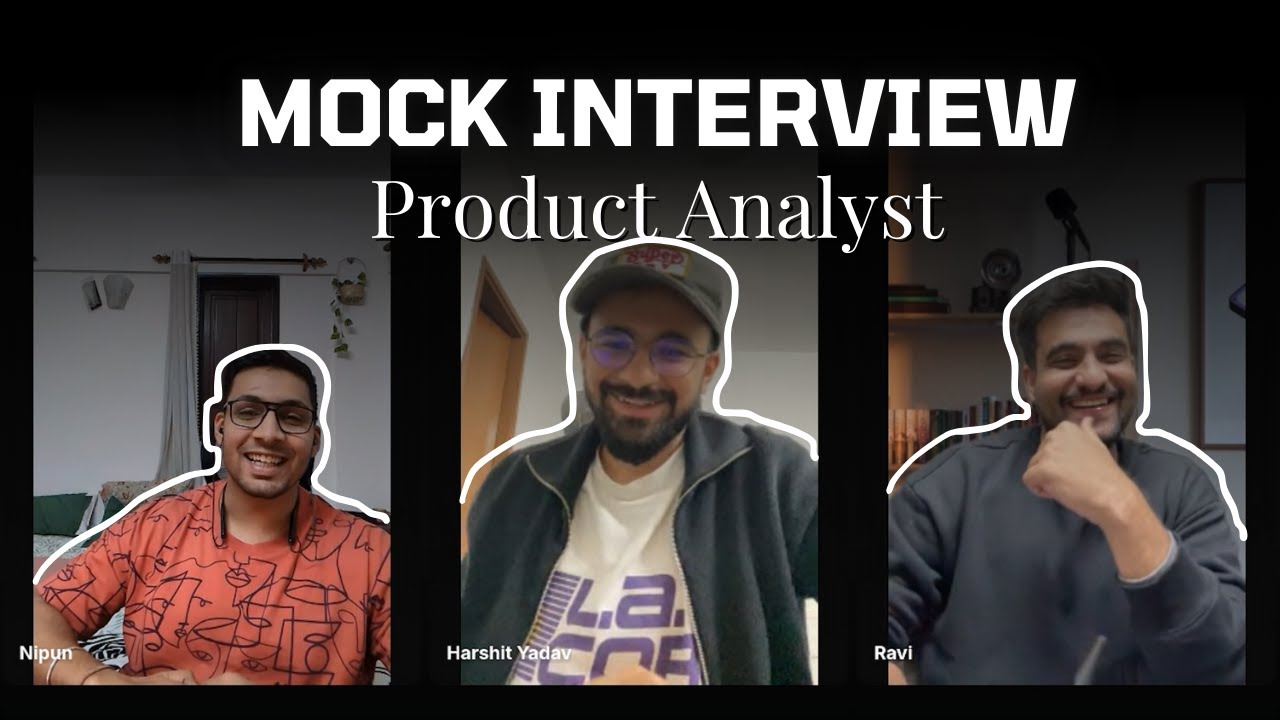 Product Analyst Mock Interview | Guesstimate & Scenario-Based System Design Questions