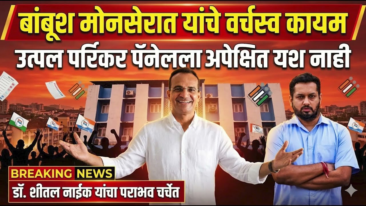 Panaji CCP Elections: Babush Monserrate Maintains Political Dominance