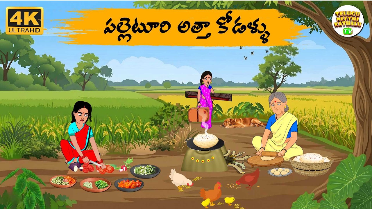 Telugu Stories - పల్లెటూరి అత్తా కోడళ్ళు  - Telugu Moral Stories | Telugu Neethi Kathalu Tv