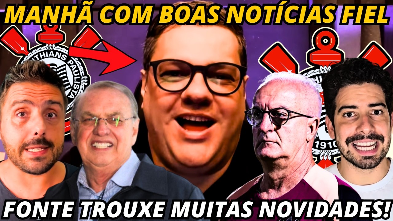 🚨PRO CHORO DOS RIVAIS! NOT&Iacute;CIAS IMPORTANTES DO CORING&Atilde;O PARA A FIEL! SAMIR TRAZ AS NOT&Iacute;CIAS DE HOJE