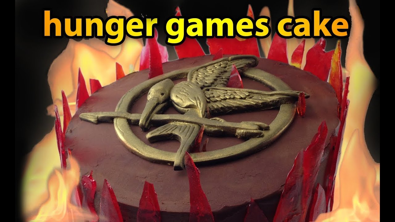 Hunger Games Cake Tutorial Mockingjay Cake HOW TO COOK THAT Ann Reardon