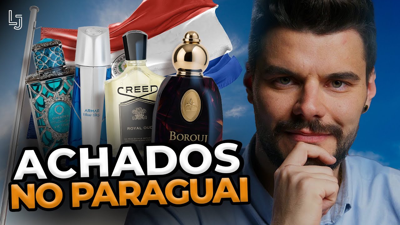 4 perfumes que encontrei no paraguai