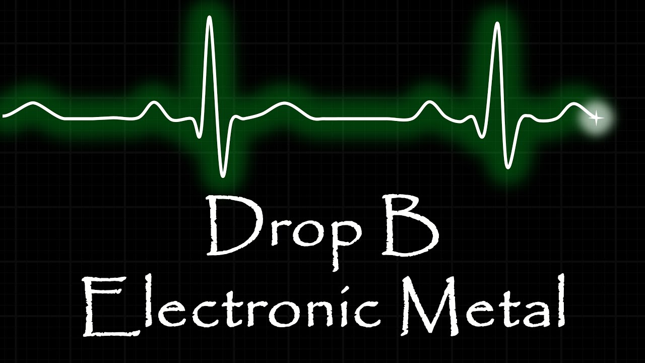 Drop B Electronic Metal Backing Track (B Minor or B Phrygian, 123 bpm)