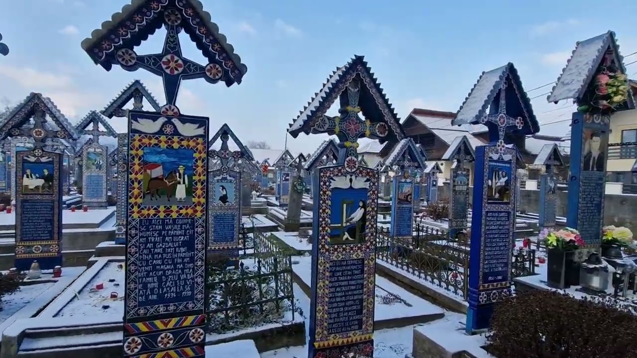 Sapanta Peri si Cimitirul Vesel de la Sapanta din Maramures