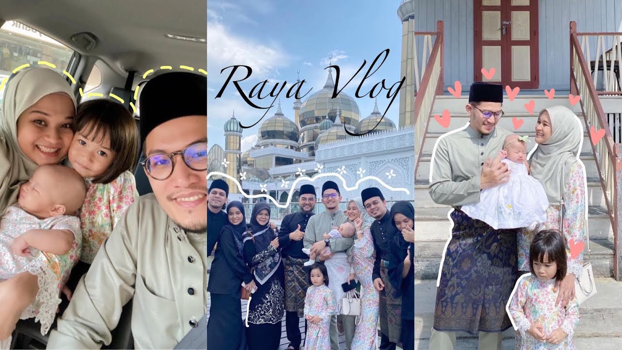 Raya vlog 2023 in Terengganu - (my first vlog ever)