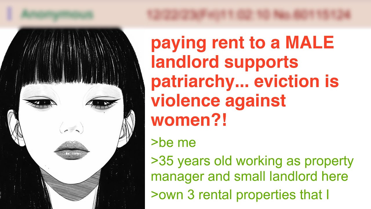 Feminist Tenant REFUSES To Pay Male Landlord Rent - ANNIHILATED When Eviction Notice Arrives