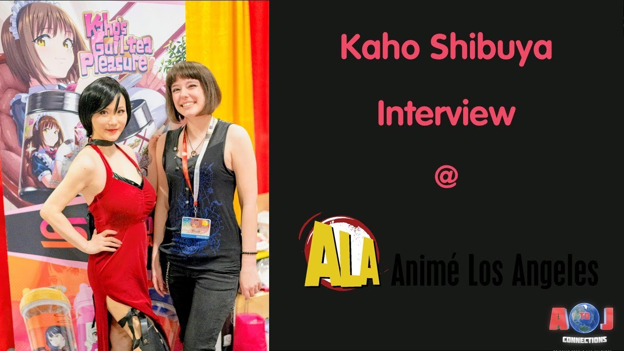 Interview with Kaho Shibuya @ Anime Los Angeles 2025