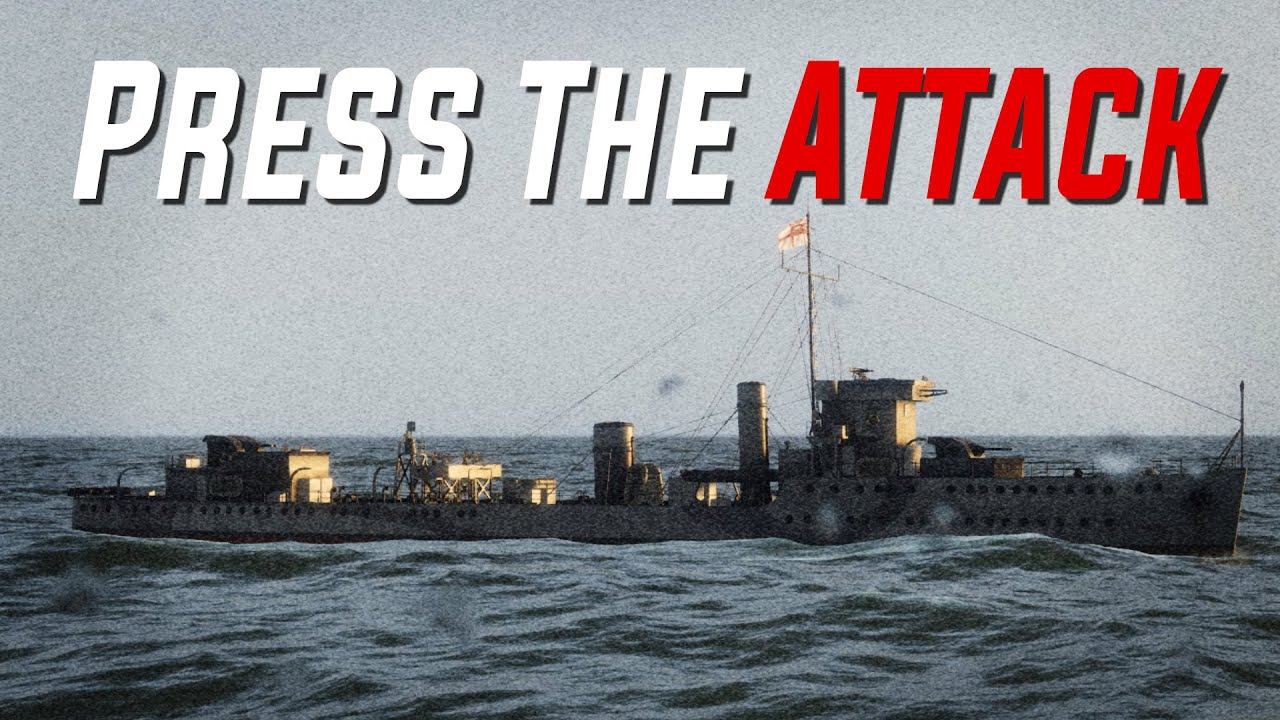 U-48 Presses the Attack on Massive Convoy || Uboat