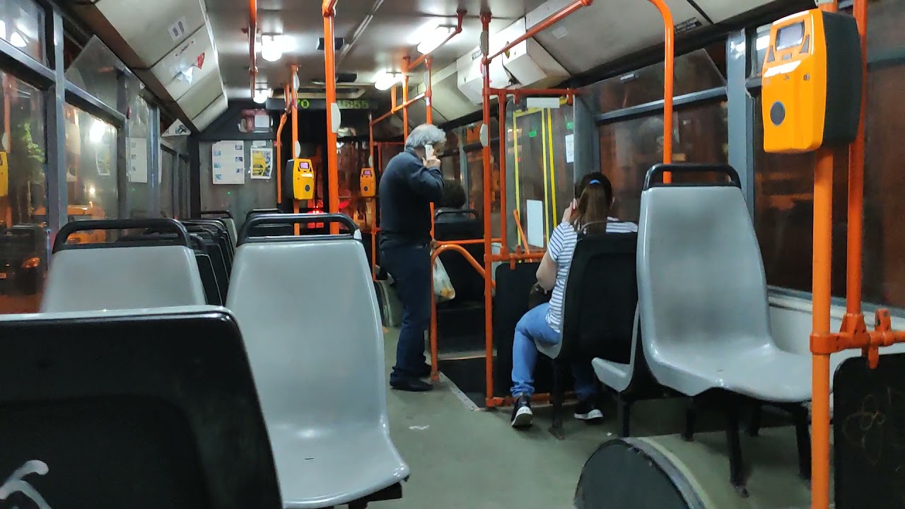 Călătorie  cu trolebuzul 70  STB  BUCURESTI ROMANIA