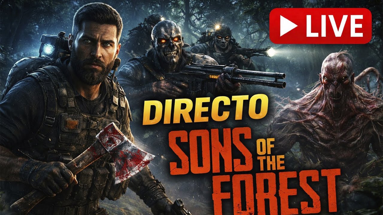 SONS OF THE FOREST DÍA 2 😱 Supervivencia extrema desde cero